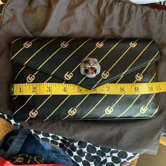 Gucci Double GG Broadway clutch. - Picture 14 of 16